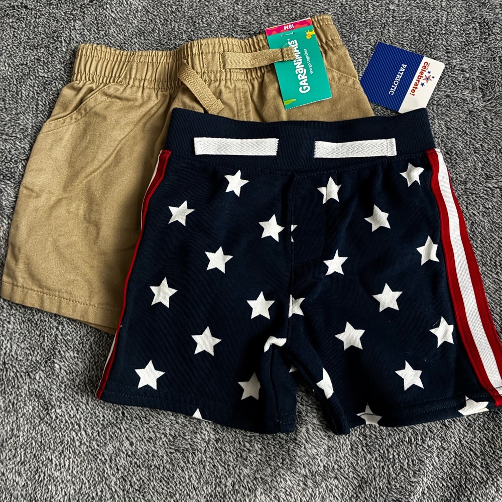 New set of 2 Boy Shorts